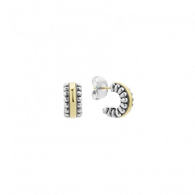 LAGOS Signature Caviar Hoop Earrings
