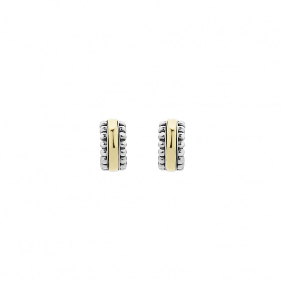 LAGOS Signature Caviar Hoop Earrings