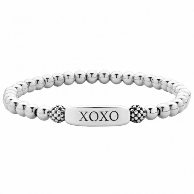 LAGOS Signature Caviar XOXO Bead Bracelet