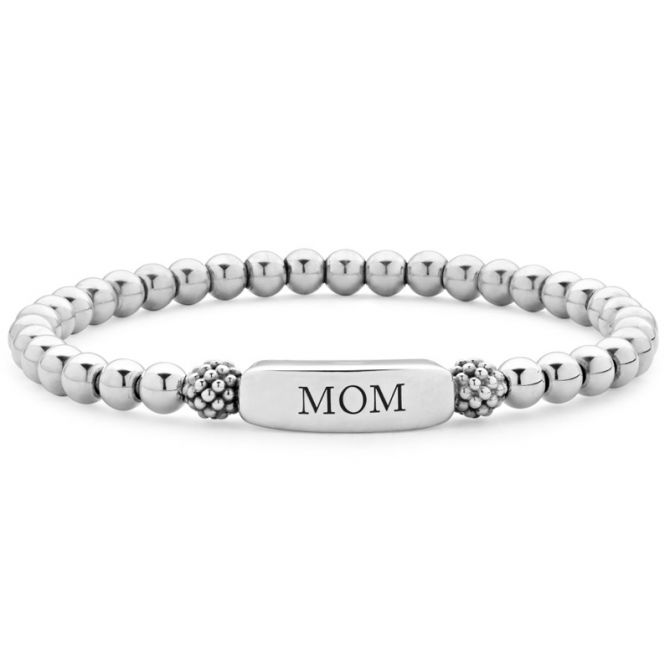 LAGOS Signature Caviar Mom Bead Bracelet