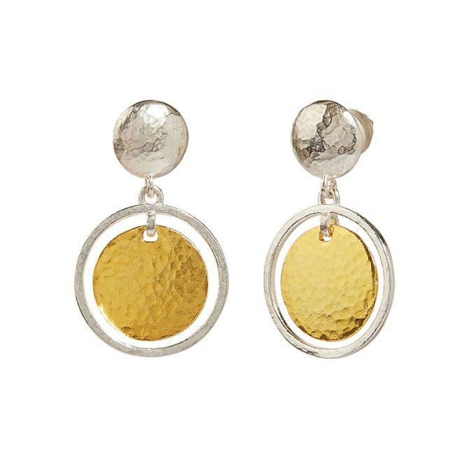 Gurhan Lush Silver Drop Earrings