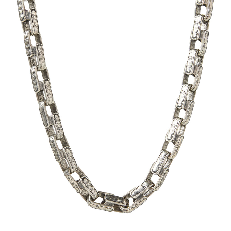 John Varvatos x GURHAN Artisan Sterling Silver Necklace, Heavy Link