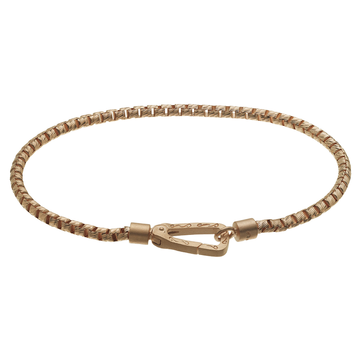 Marco Dal Maso Ulysses Matte Yellow Gold Vermeil Chain Bracelet