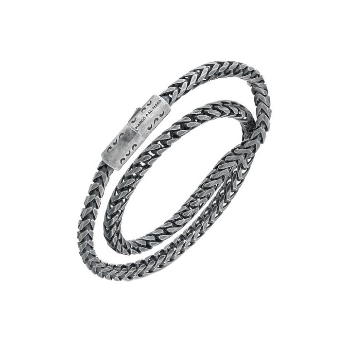 Marco Dal Maso Ulysses Double Wrap 10mm Chain Bracelet