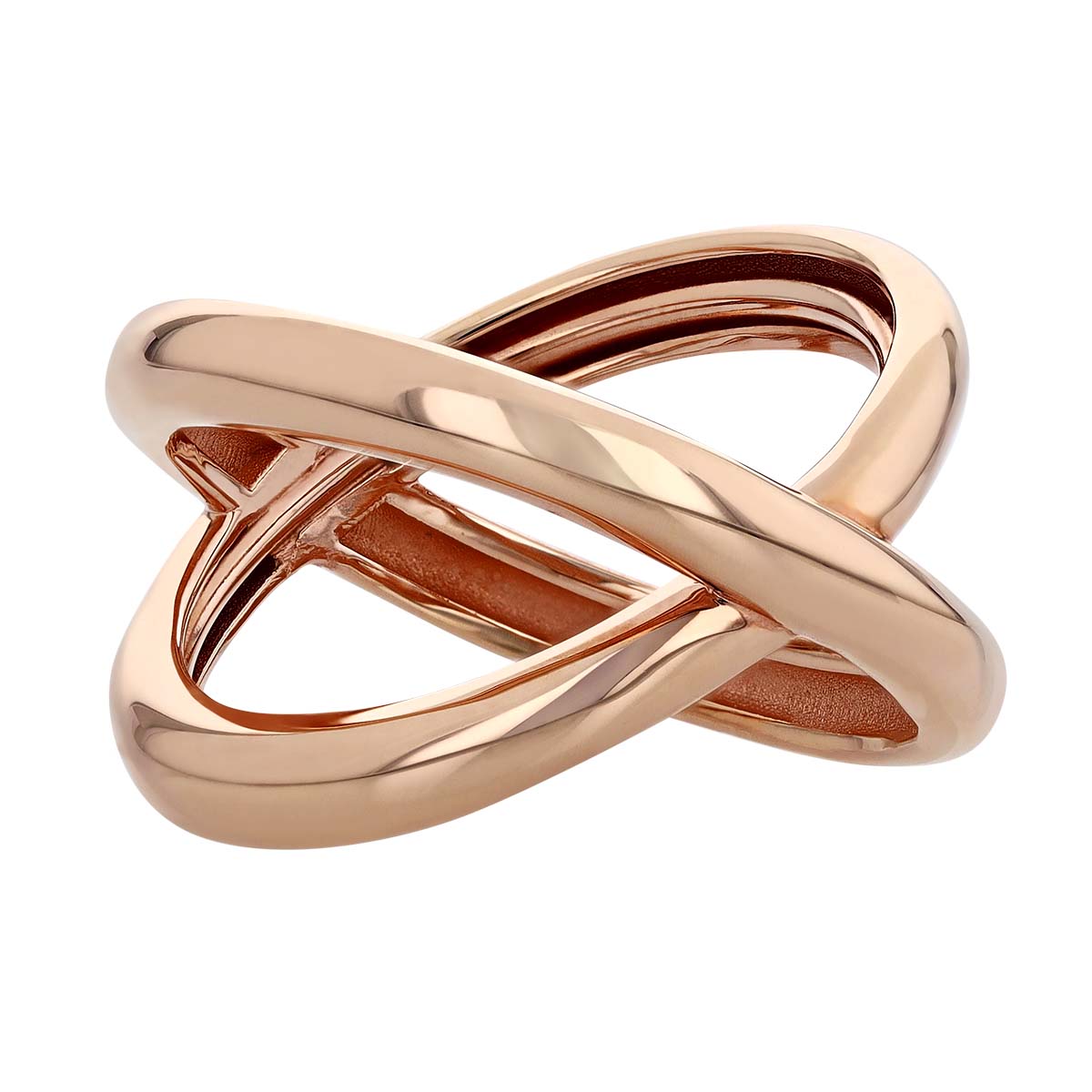 Pesavento Polvere Di Sogni Rose Tone Sterling Silver X Ring