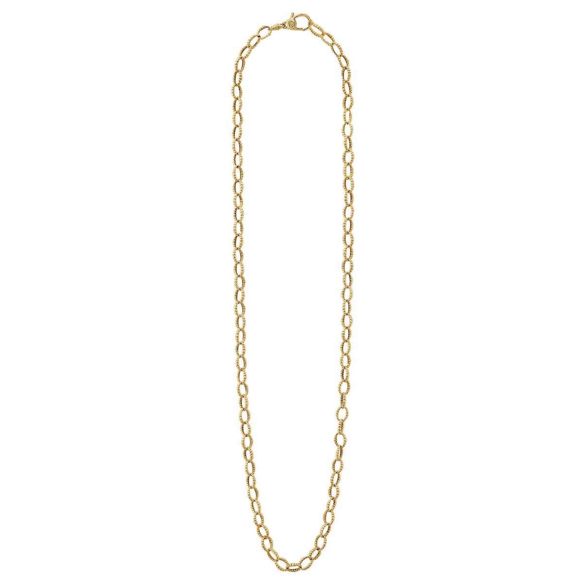 LAGOS Caviar Gold Fluted Necklace