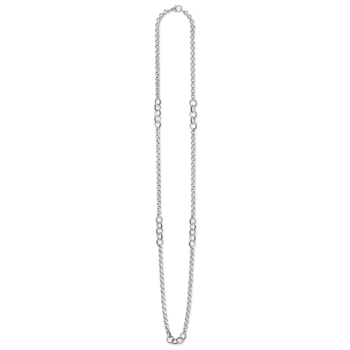 LAGOS Signature Caviar Long Link Necklace