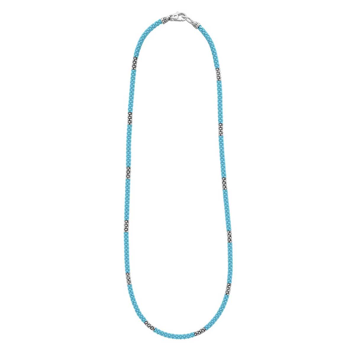 LAGOS Blue Caviar Beaded Necklace