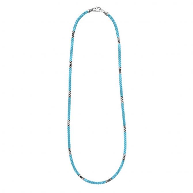 LAGOS Blue Caviar Beaded Necklace