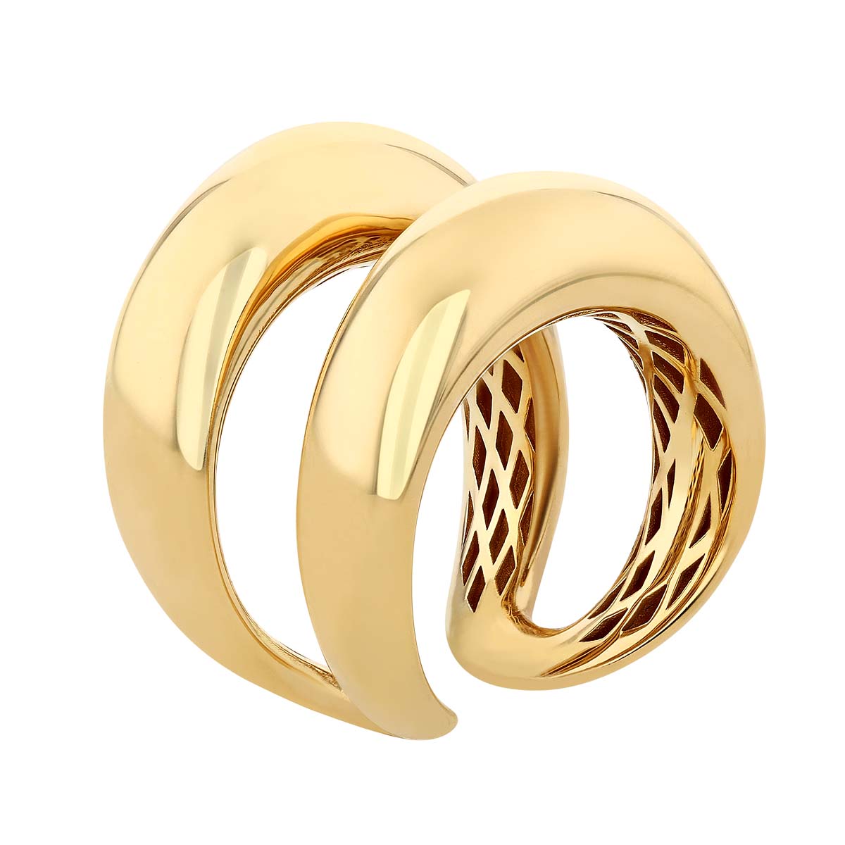 Roberto Coin Oro Classic Yellow Gold Hug Ring