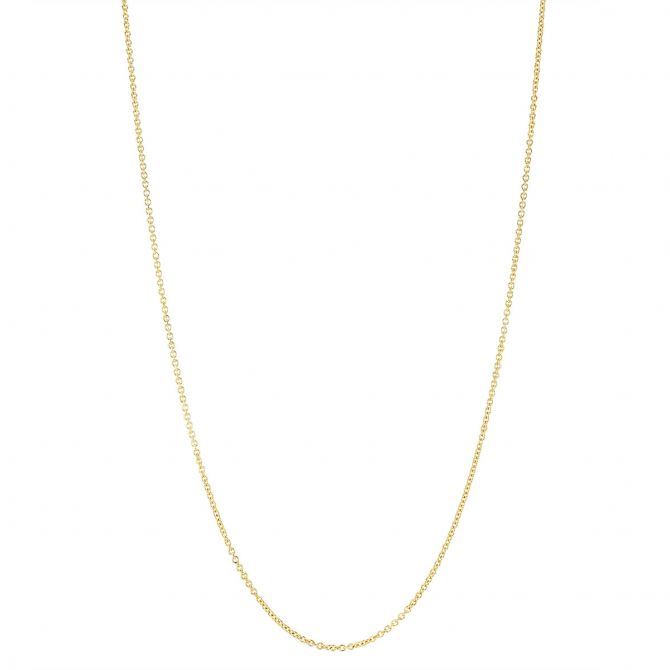 Yellow Gold 1.5 mm Cable Chain, 20"