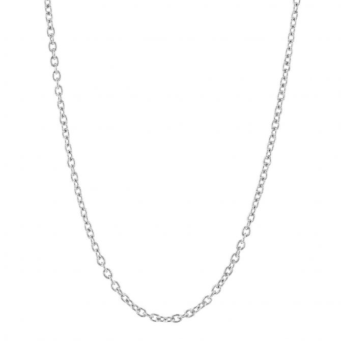 Sterling Silver 1.3 mm Cable Chain, 20"