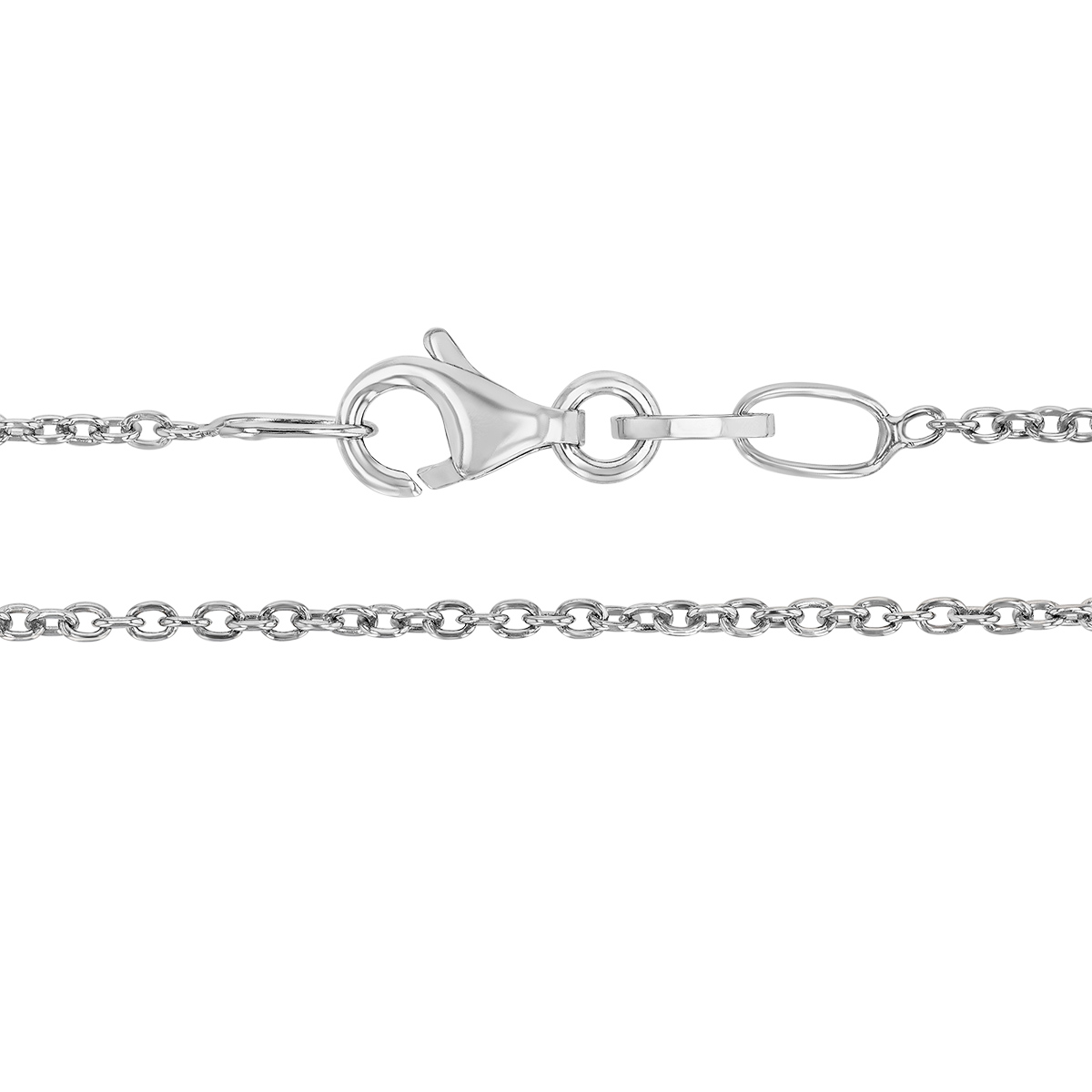 Sterling Silver 1.3 mm Cable Chain, 20
