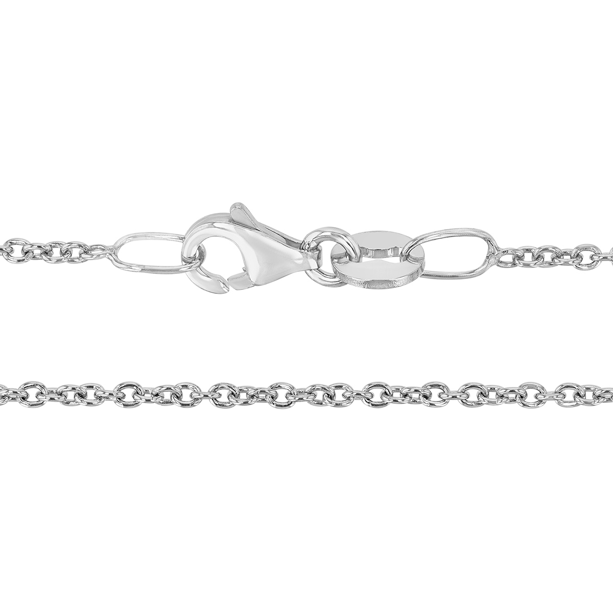 Sterling Silver 1.6 mm Cable Chain, 24