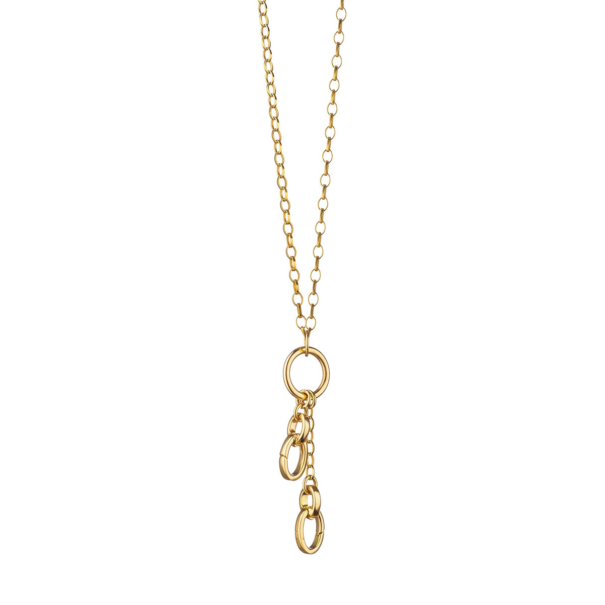 Monica Rich Kosann Design Your Own Yellow Gold 2 Charm Necklace, 21