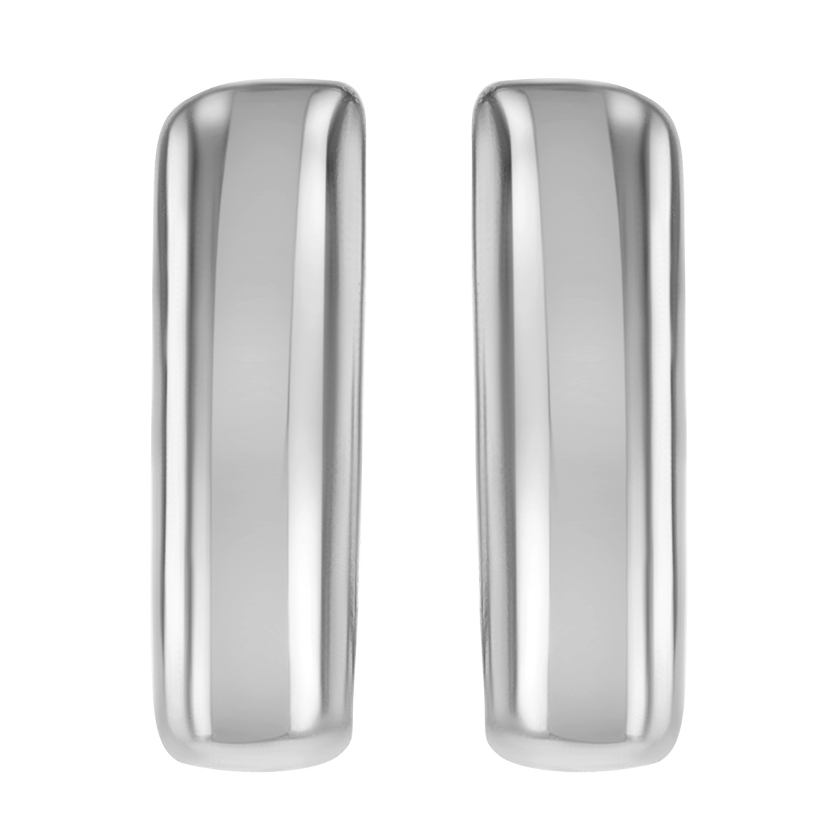 Sterling Silver Dainty Bar Stud Earrings