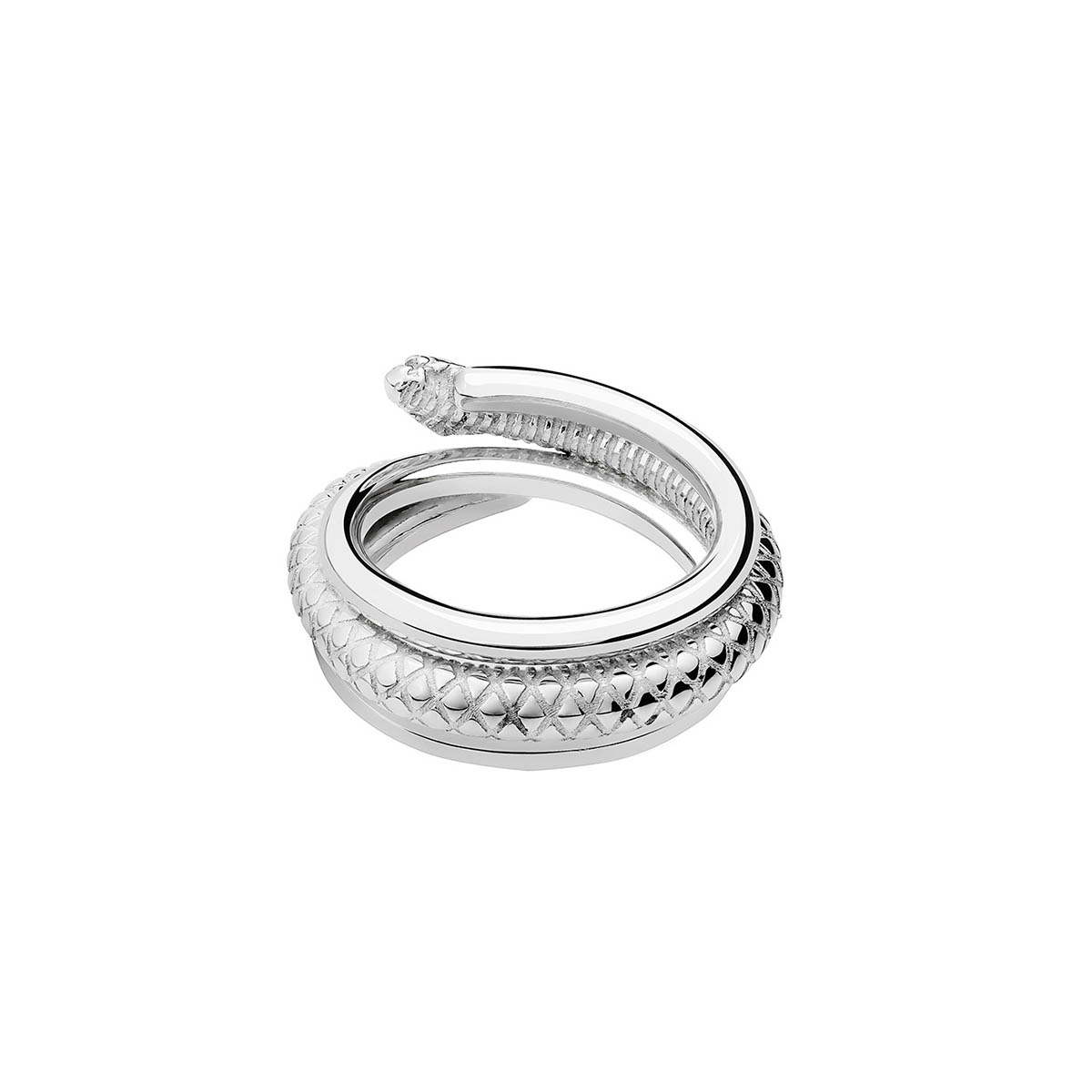 Tane Snake Sterling Silver Ring