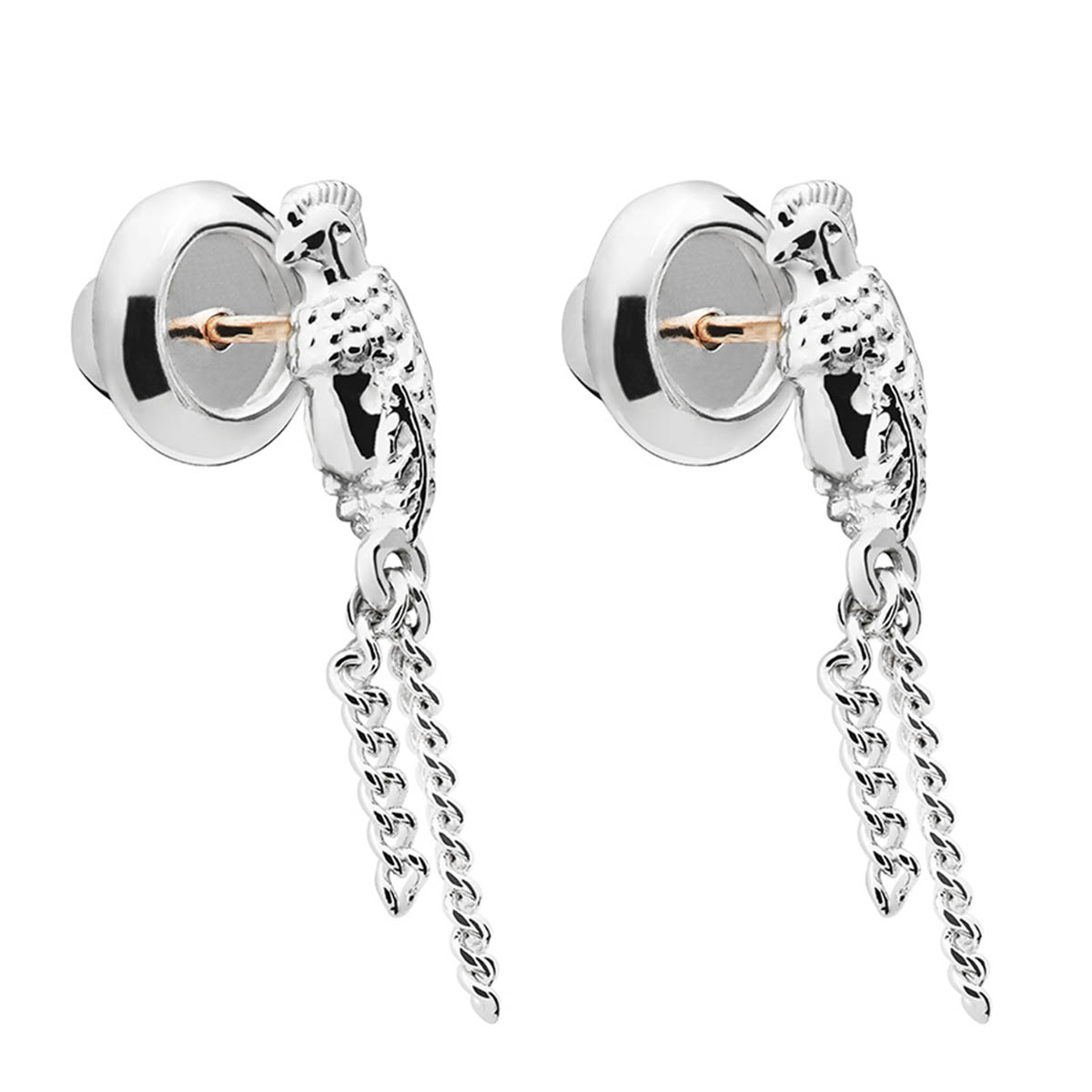 Tane Quetzal Sterling Silver Earrings