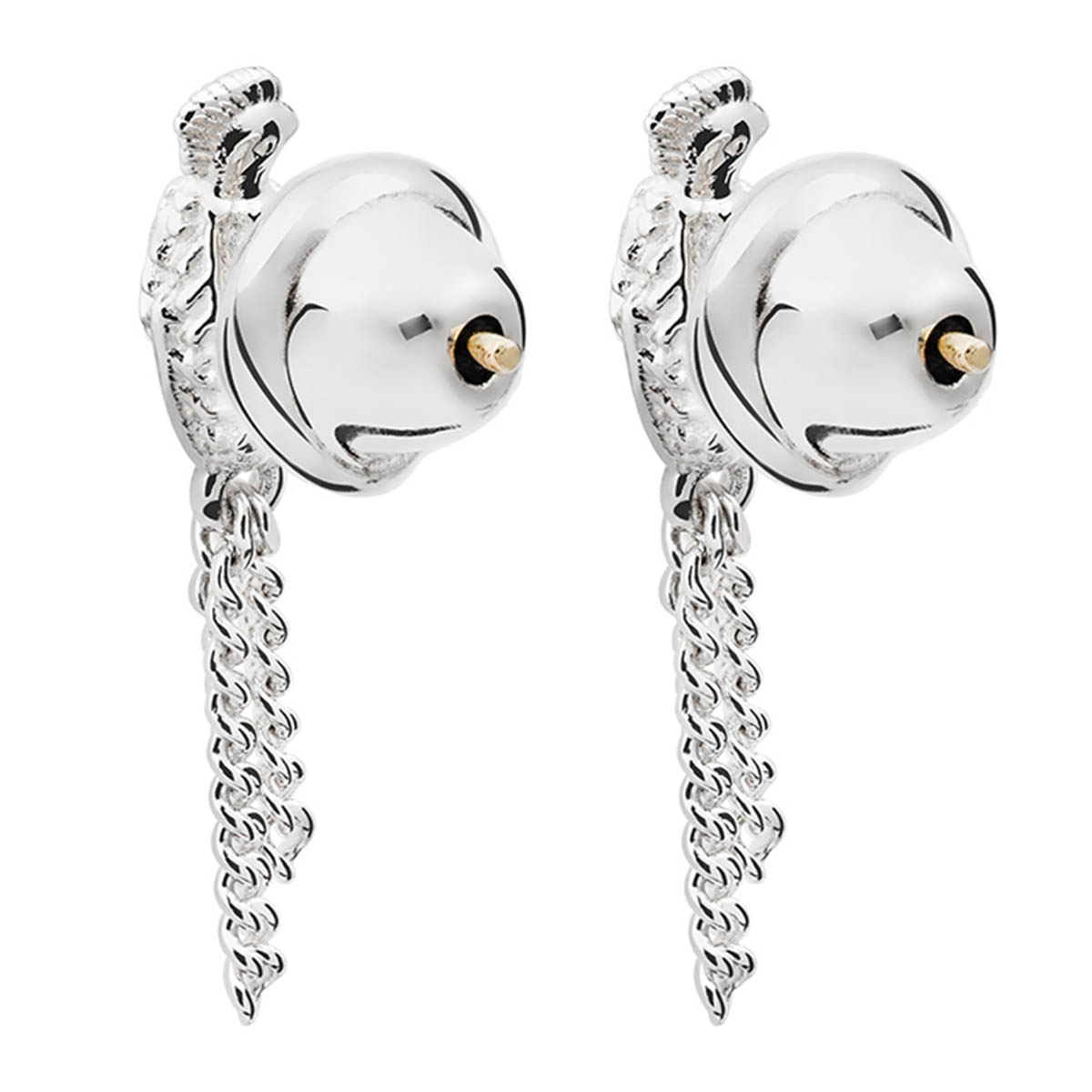 Tane Quetzal Sterling Silver Earrings