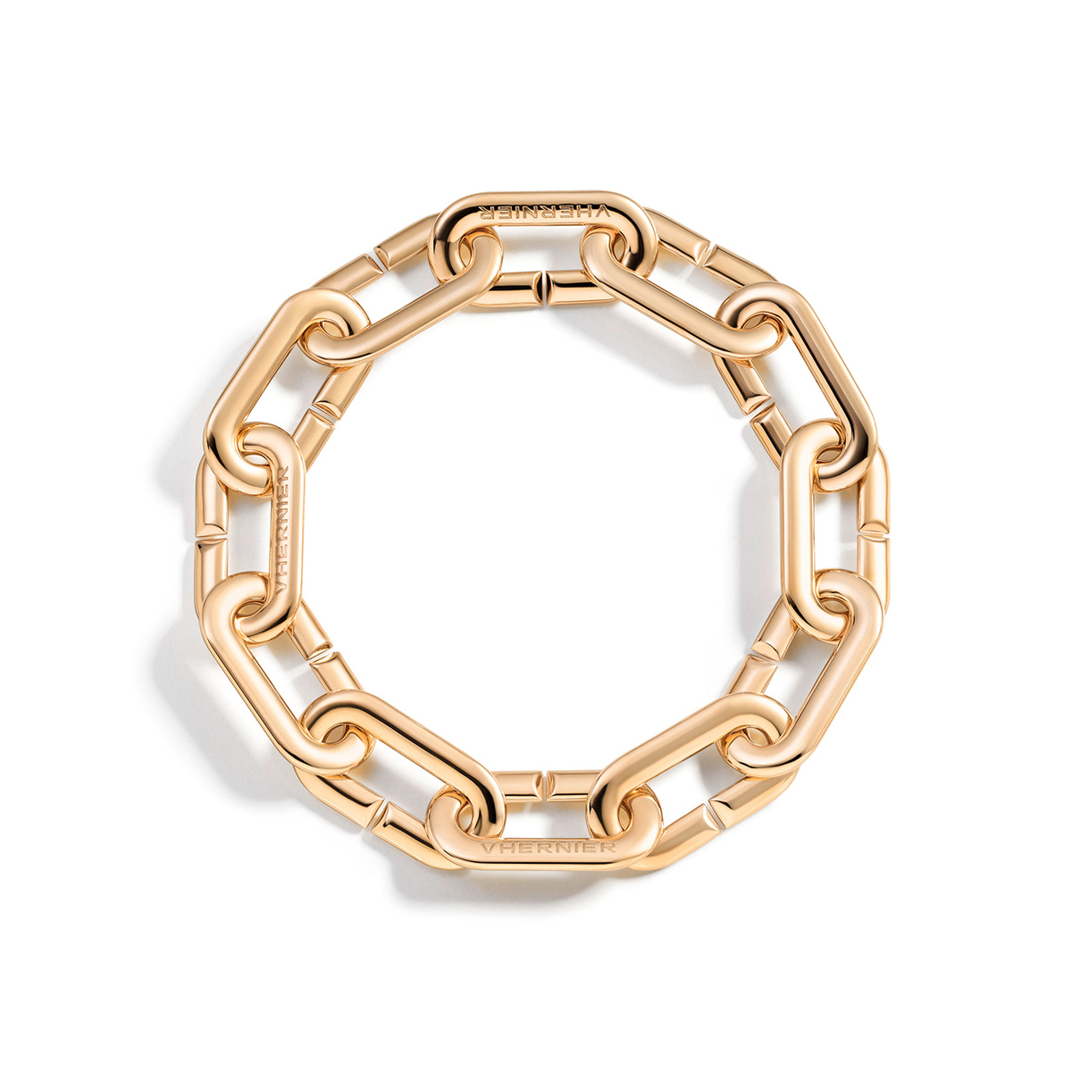 Vhernier Mon Jeu Yellow Gold Link Bracelet