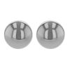 Sterling Silver Ball Stud Earrings, 6 mm