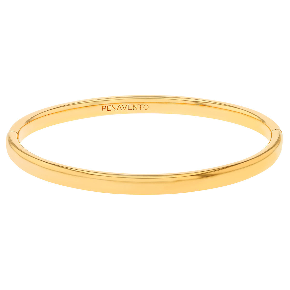 Pesavento Elegance Yellow Gold Vermeil Spring Bangle Bracelet Borsheims