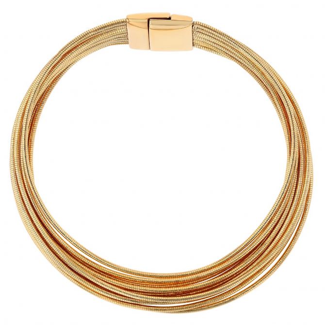 Pesavento DNA Spring Yellow Gold Vermeil Multi-Strand Bracelet, 7.5"