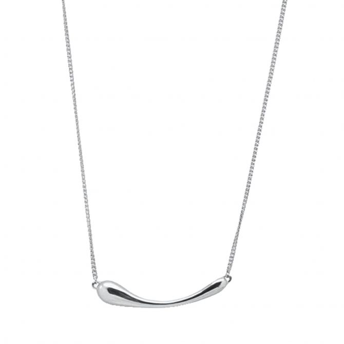 TANE Mexico 1942 Vaiven Sterling Silver Horizontal Pendant, 16.5"