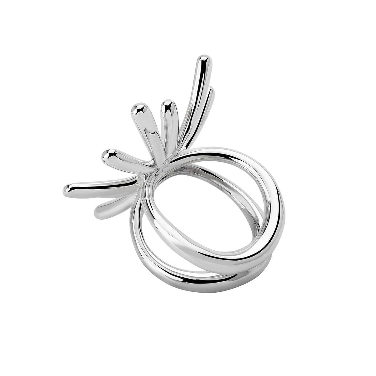 TANE Mexico 1942 Brillo Sterling Silver Sculptural Ring