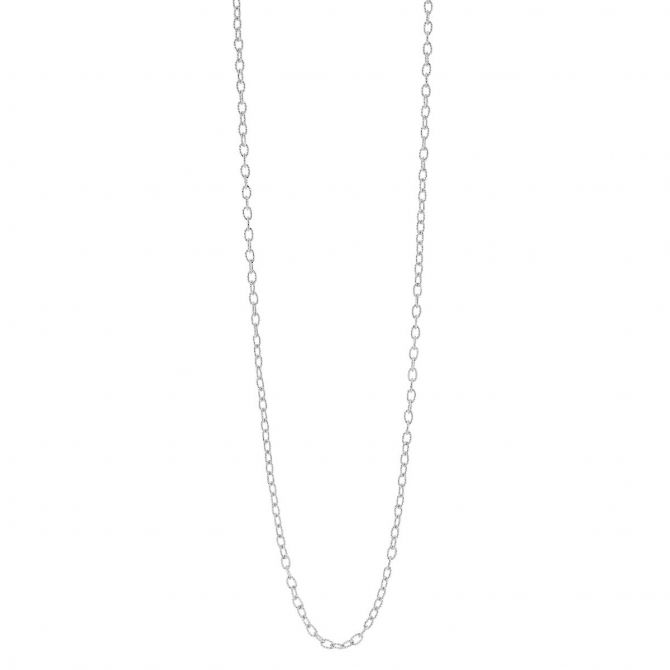 White Gold 2.3 mm Rolo Chain, 16"