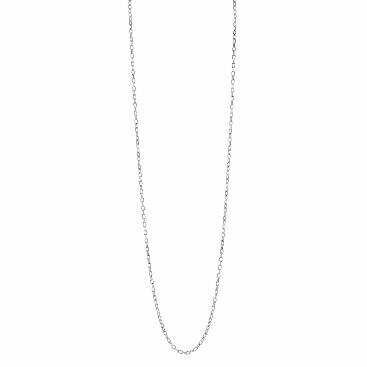 White Gold 1.9 mm Rolo Chain, 16