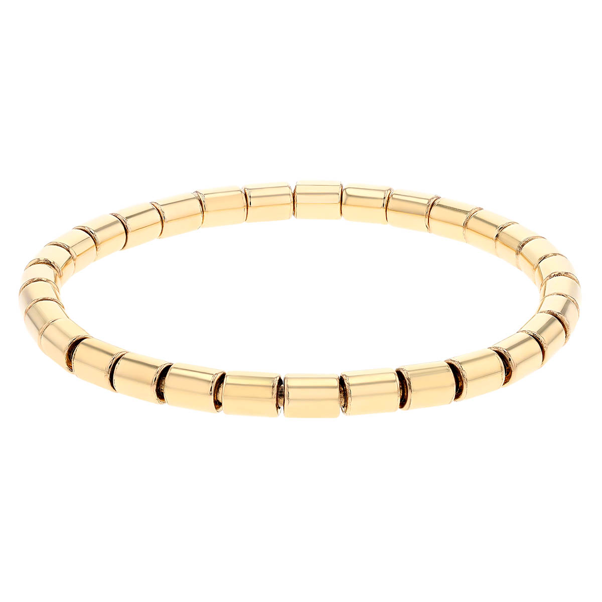 Frederic Sage Yellow Gold Stretch Bracelet