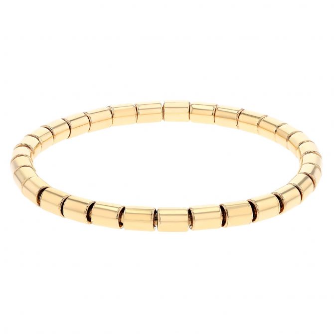 Frederic Sage Yellow Gold Stretch Bracelet