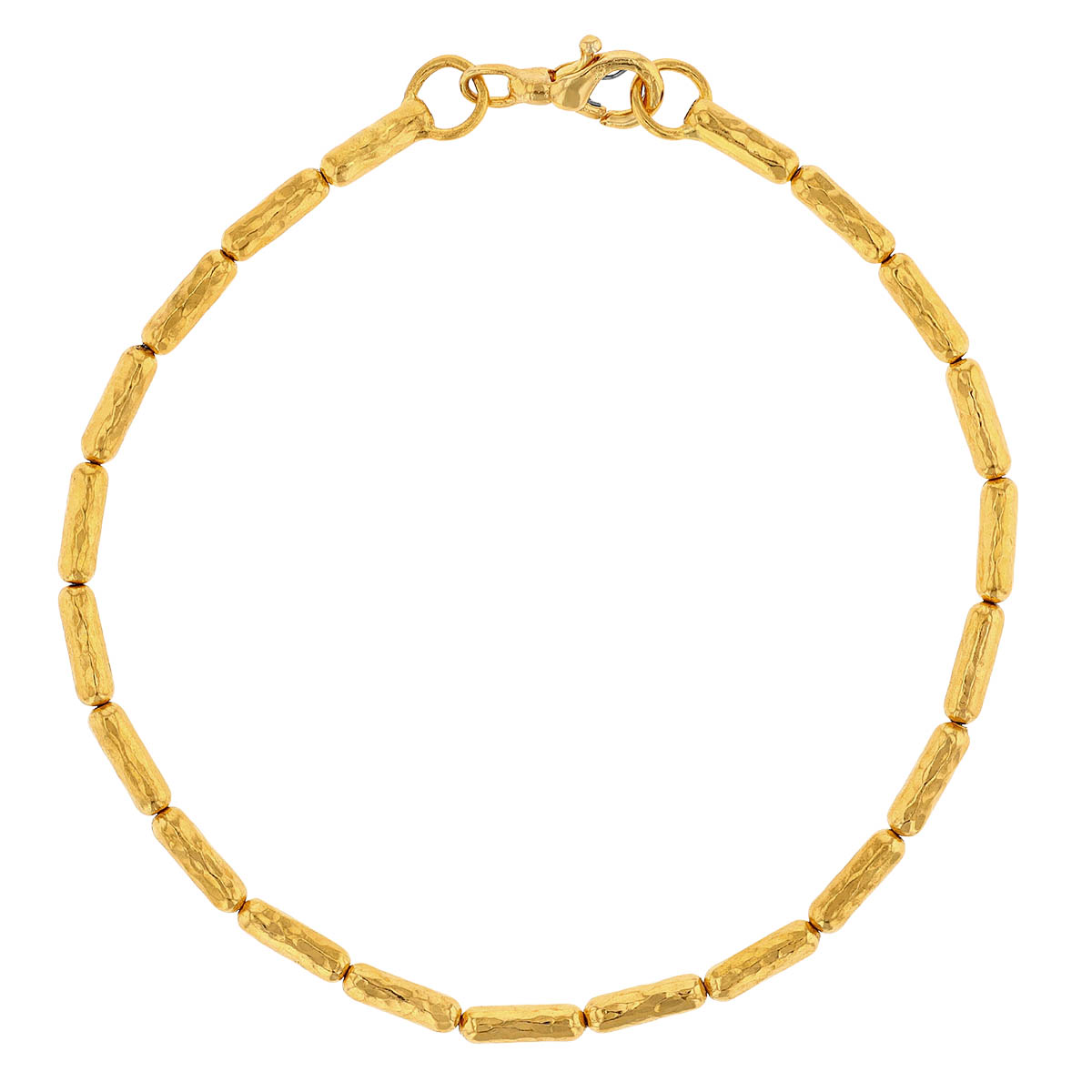 Gurhan Yellow Gold Round Link Chain Bracelet, 7.25