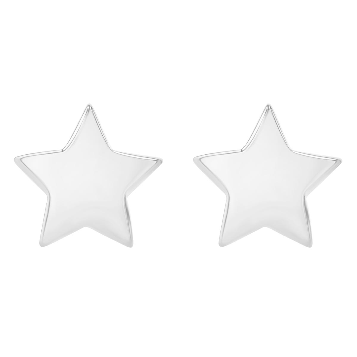 Children's Sterling Silver Star Stud Earrings