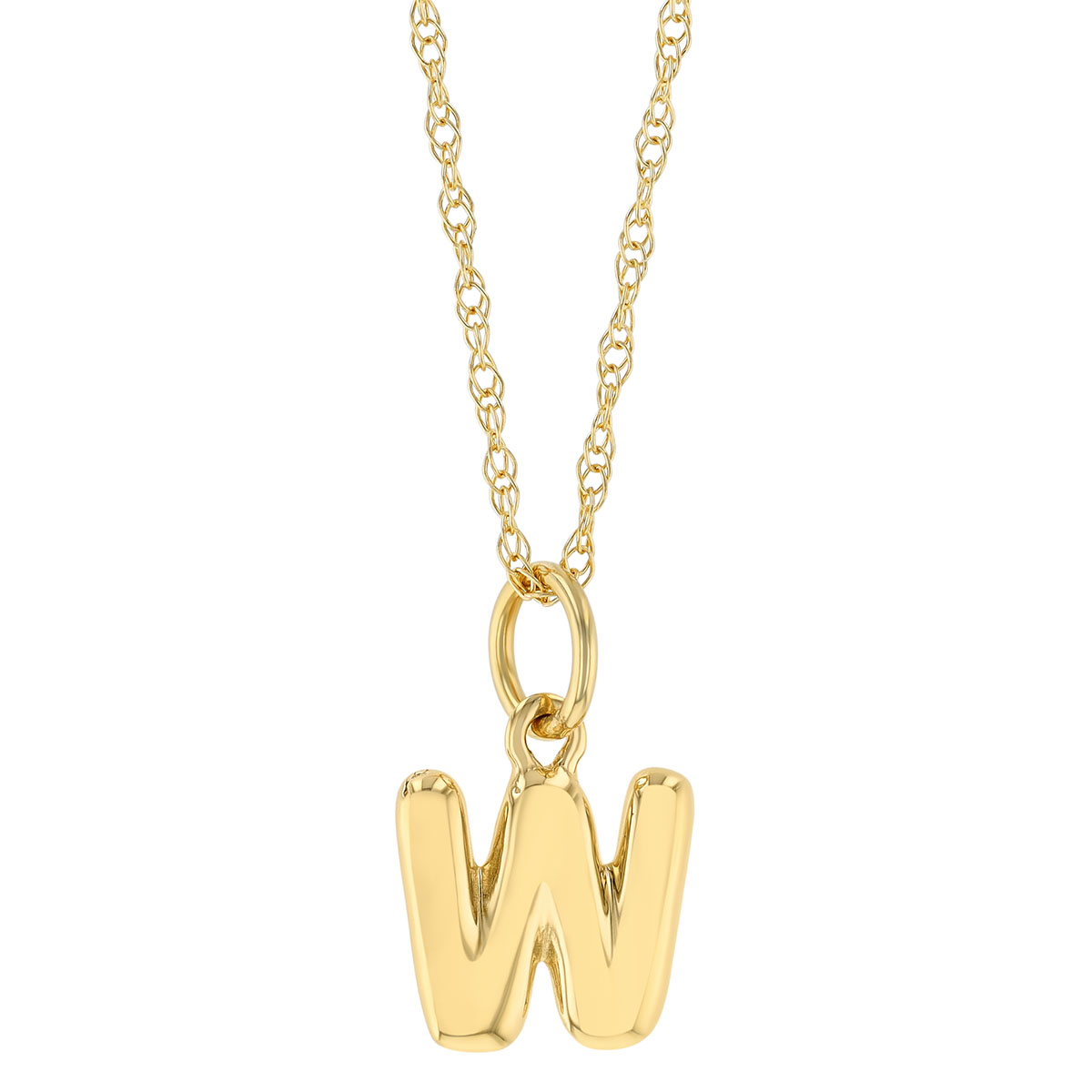 Yellow Gold Initial 
