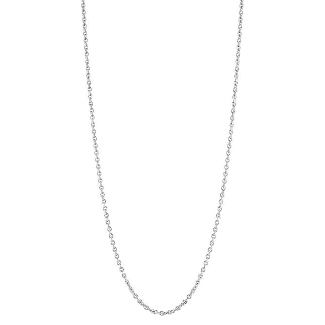 Sterling Silver 1.5 mm Cable Chain Necklace, 16"