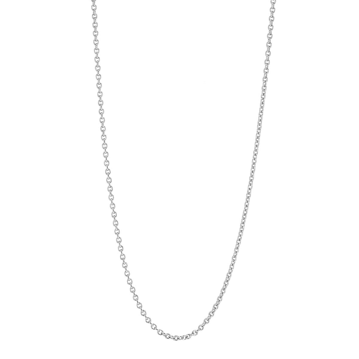 Sterling Silver 1.5 mm Cable Chain Necklace, 20