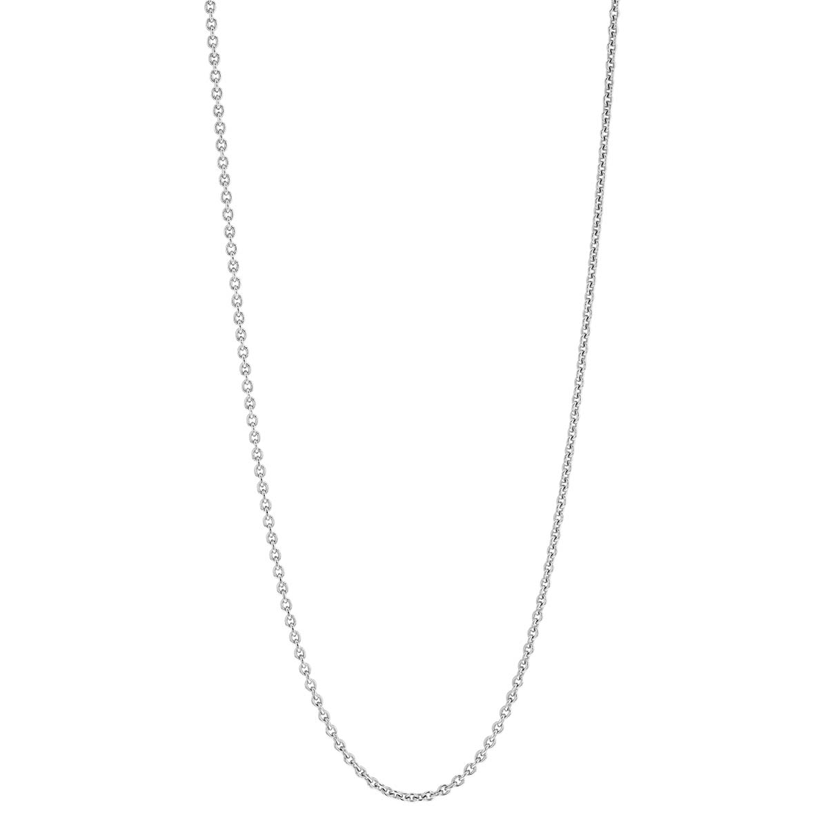 Sterling Silver 1.5 mm Cable Chain Necklace, 24