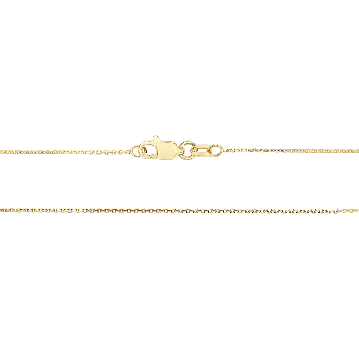 Yellow Gold 0.80 mm Cable Chain, 16