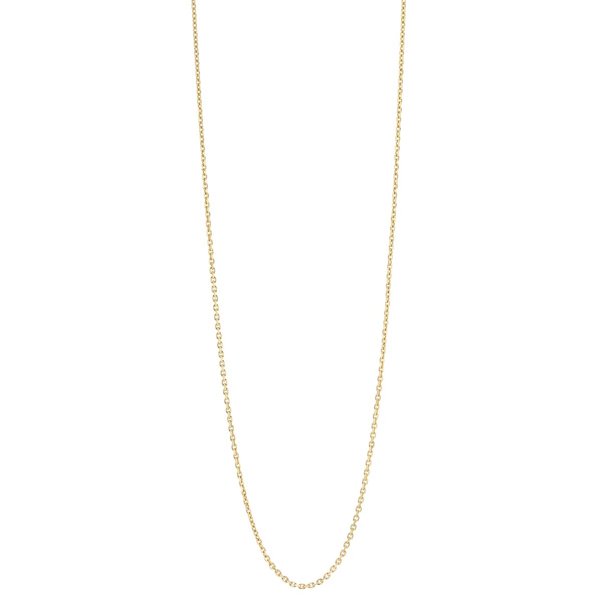 Yellow Gold 0.80 mm Cable Chain, 20