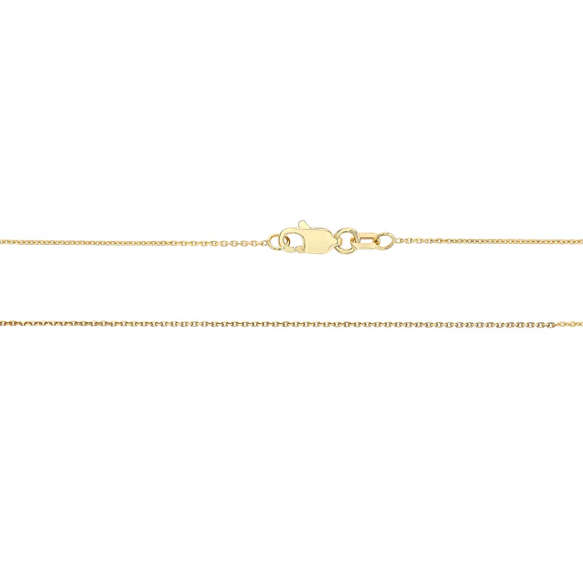 Yellow Gold 0.80 mm Cable Chain, 20