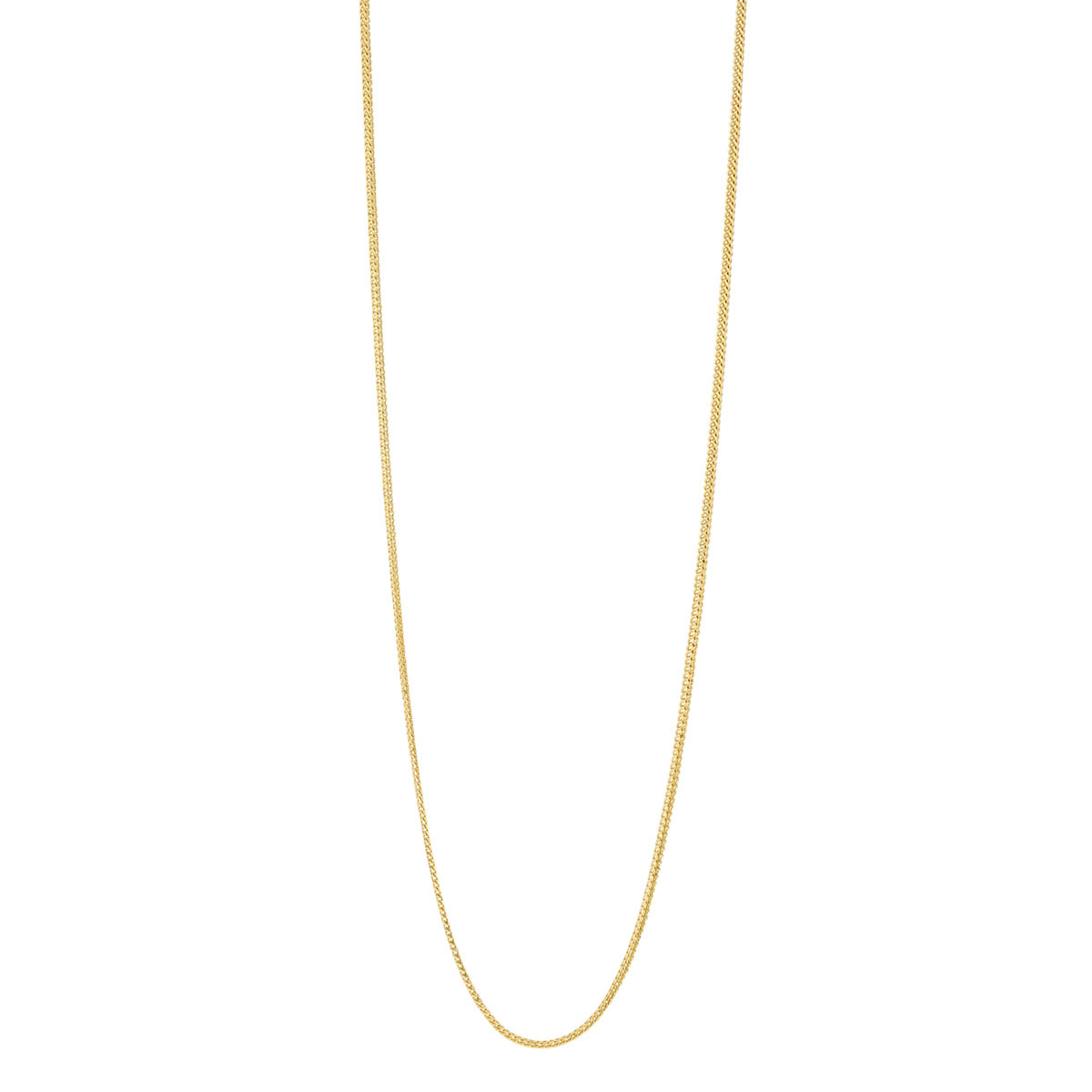 Yellow Gold 1.20 mm Franco Chain Necklace, 20