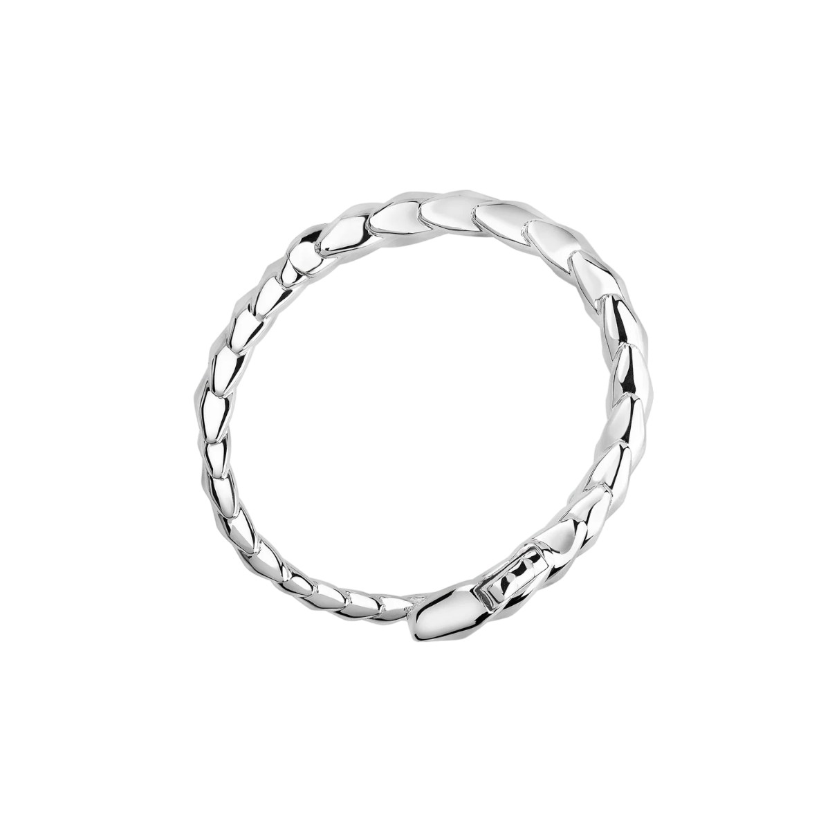 TANE Mexico 1942 Épico Sterling Silver Overlapped Bracelet