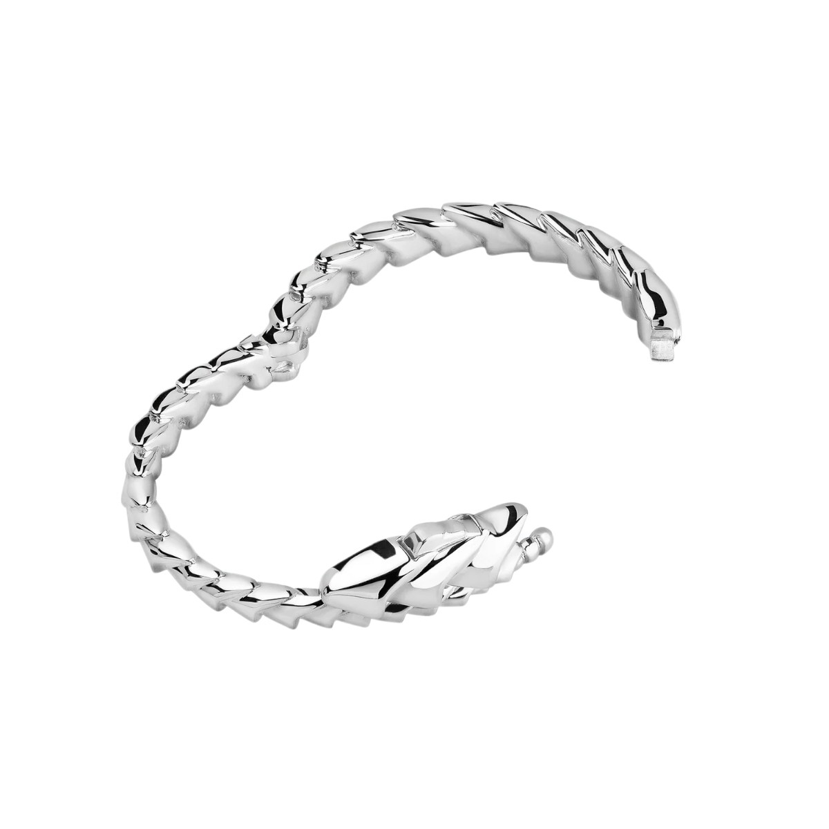 TANE Mexico 1942 Épico Sterling Silver Overlapped Bracelet