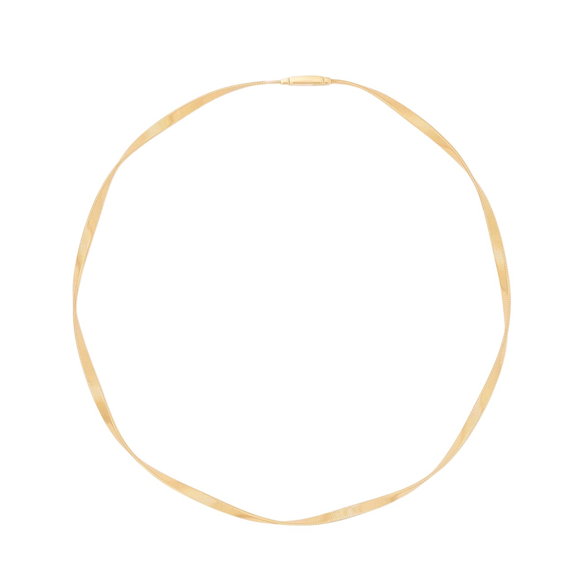 Marco Bicego Marrakech Yellow Gold Twisted Supreme Necklace, 16.75