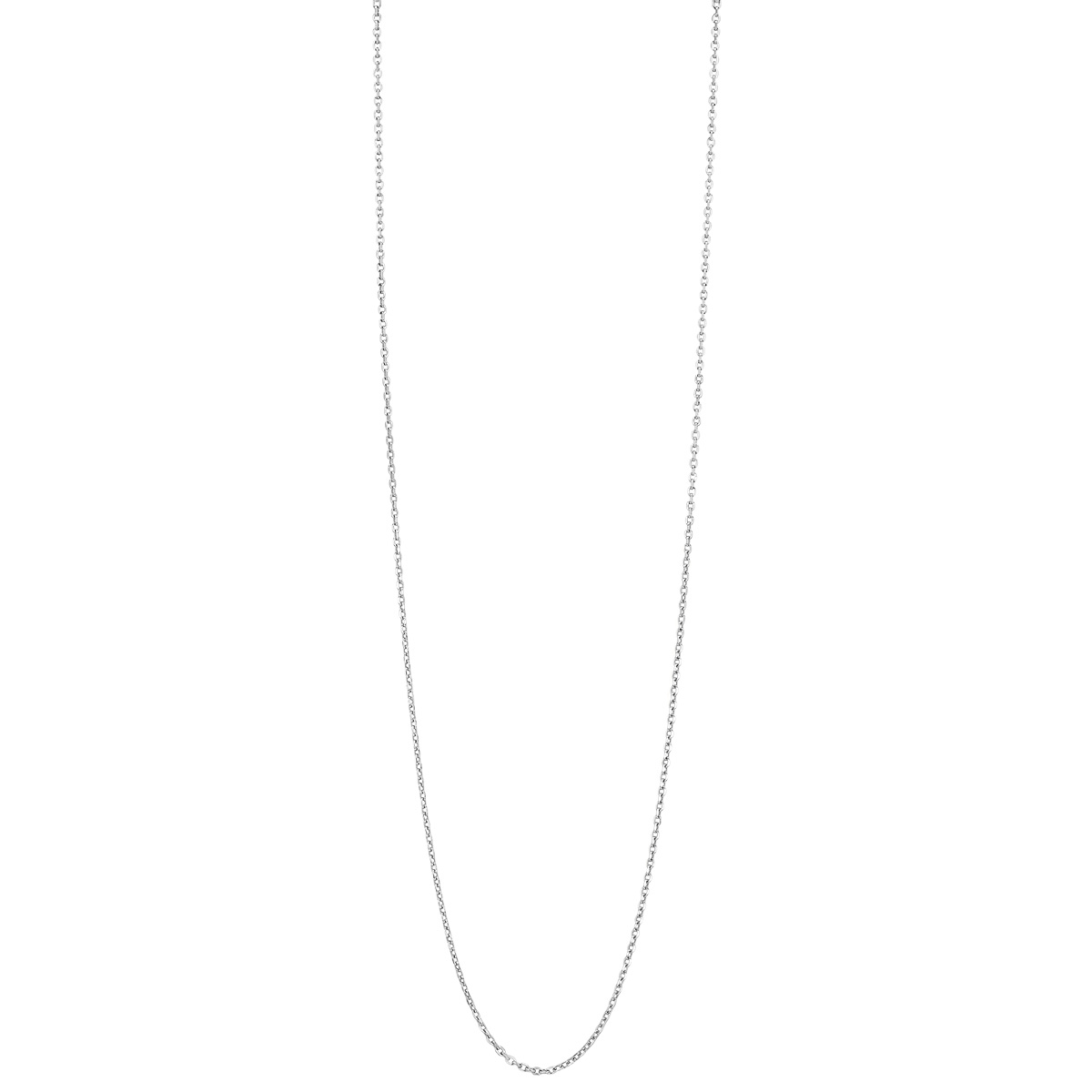Sterling Silver 1.25 mm Diamond Cut Cable Chain, 18