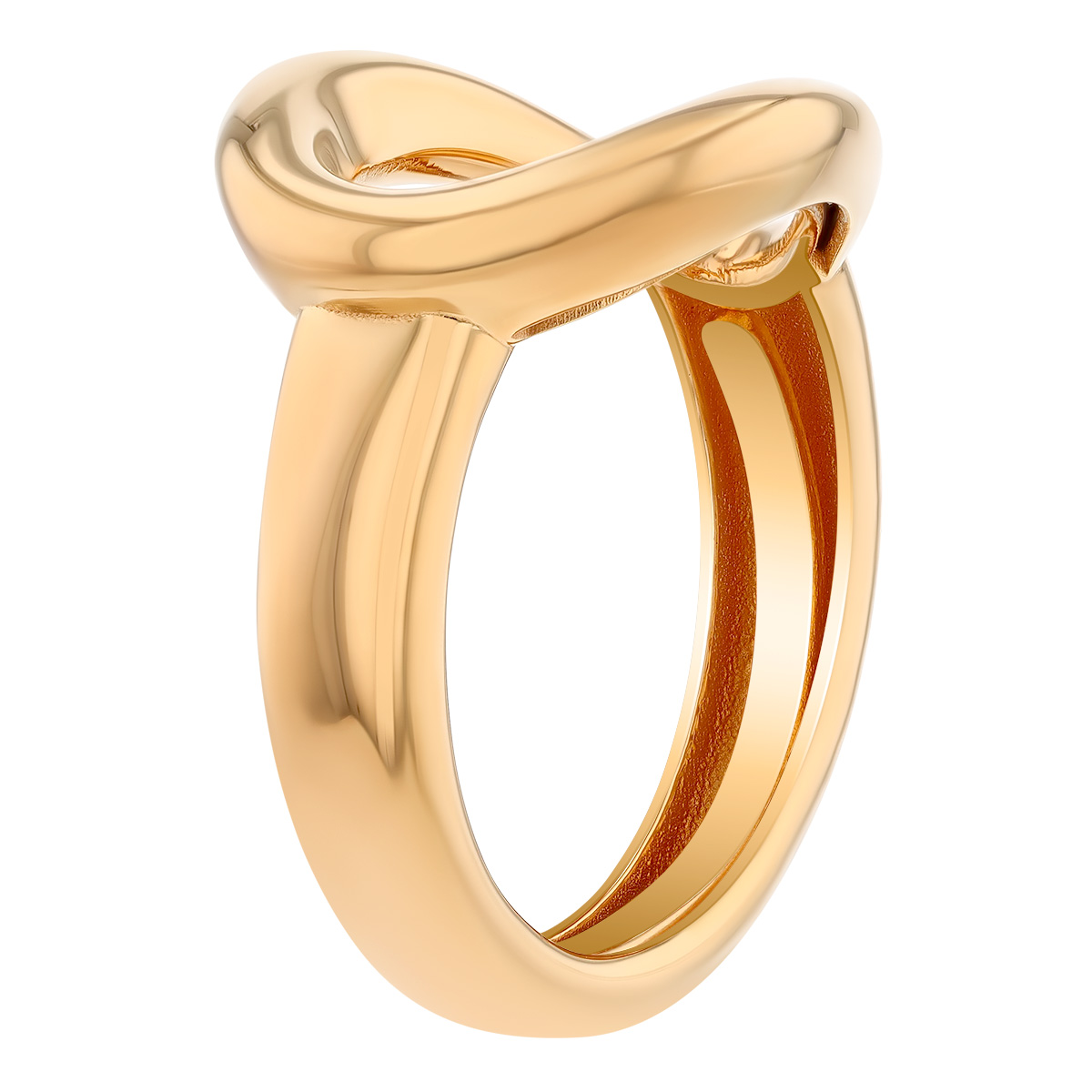 Pesavento Elegance Yellow Gold Vermeil Open Oval Ring