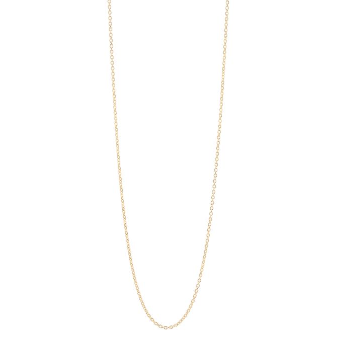 Yellow Gold Cable Chain, 1.20 mm, 18"