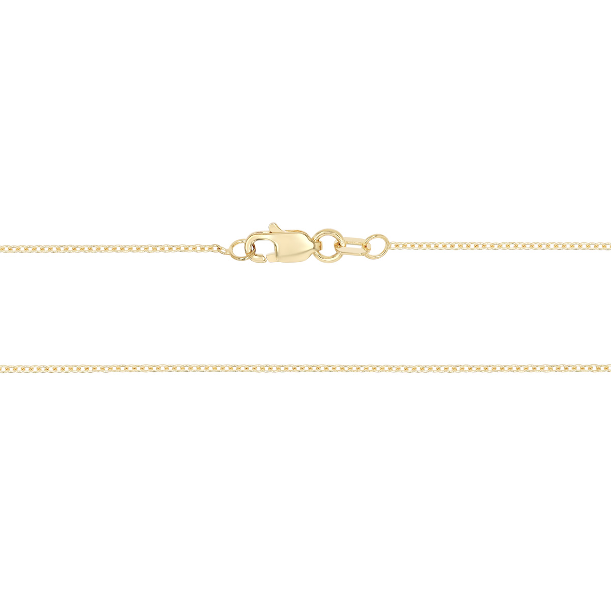 Yellow Gold Cable Chain, 1.20 mm, 18